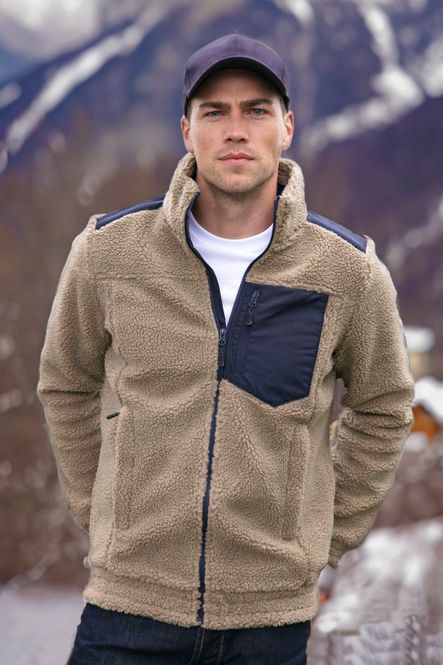 Hovedbilde Teddy Fleece Jacket / Beige